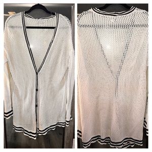 American Eagle | Knit Striped “Uniform” Cardigan |